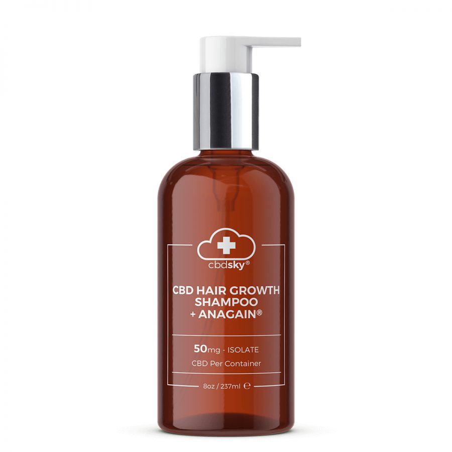 CBD Hair Growth shampoo AnaGain 8oz 50mg CBD Isolate